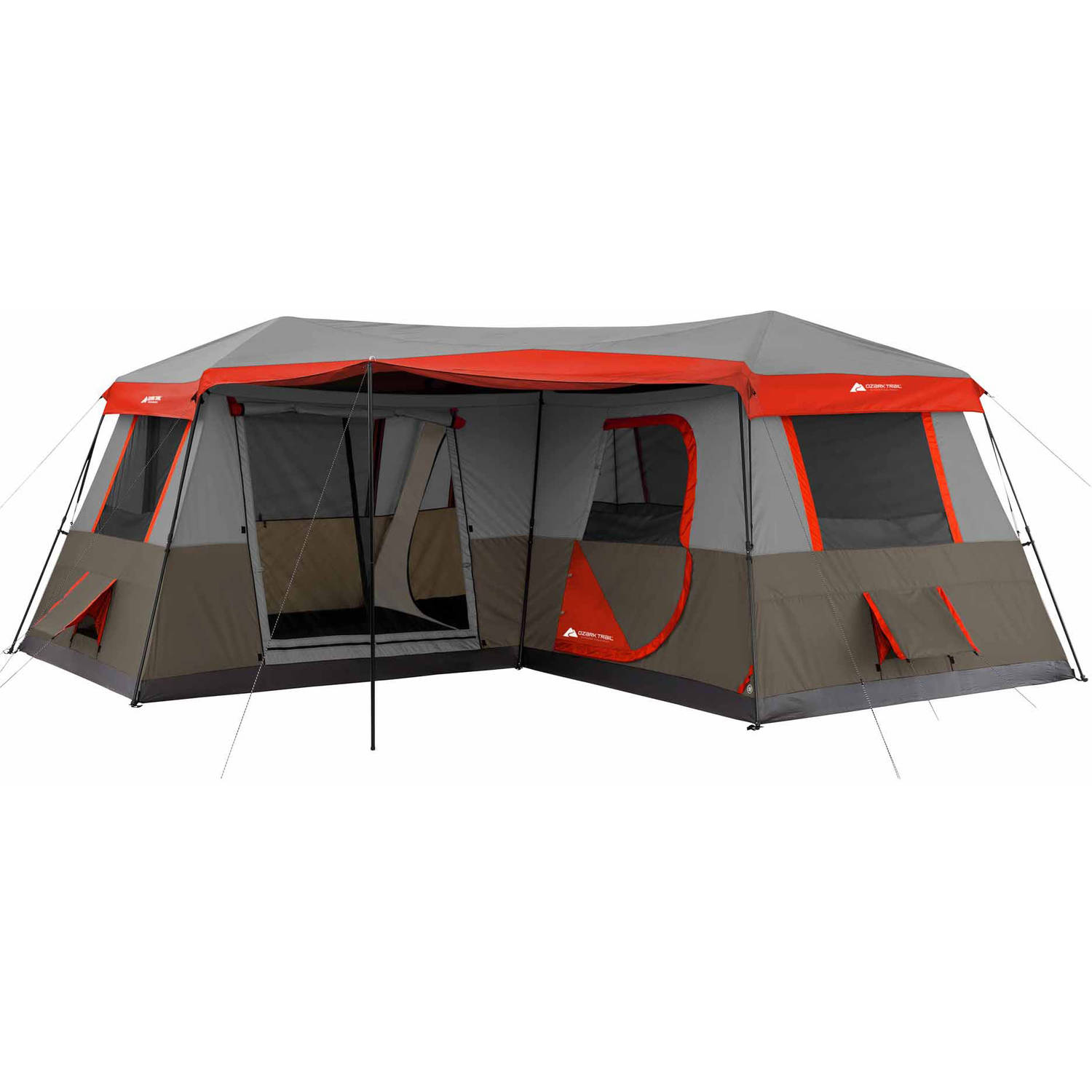 Ozark Trail 12 Person Cabin Tent Outdoor Camping Hiking Sleep System