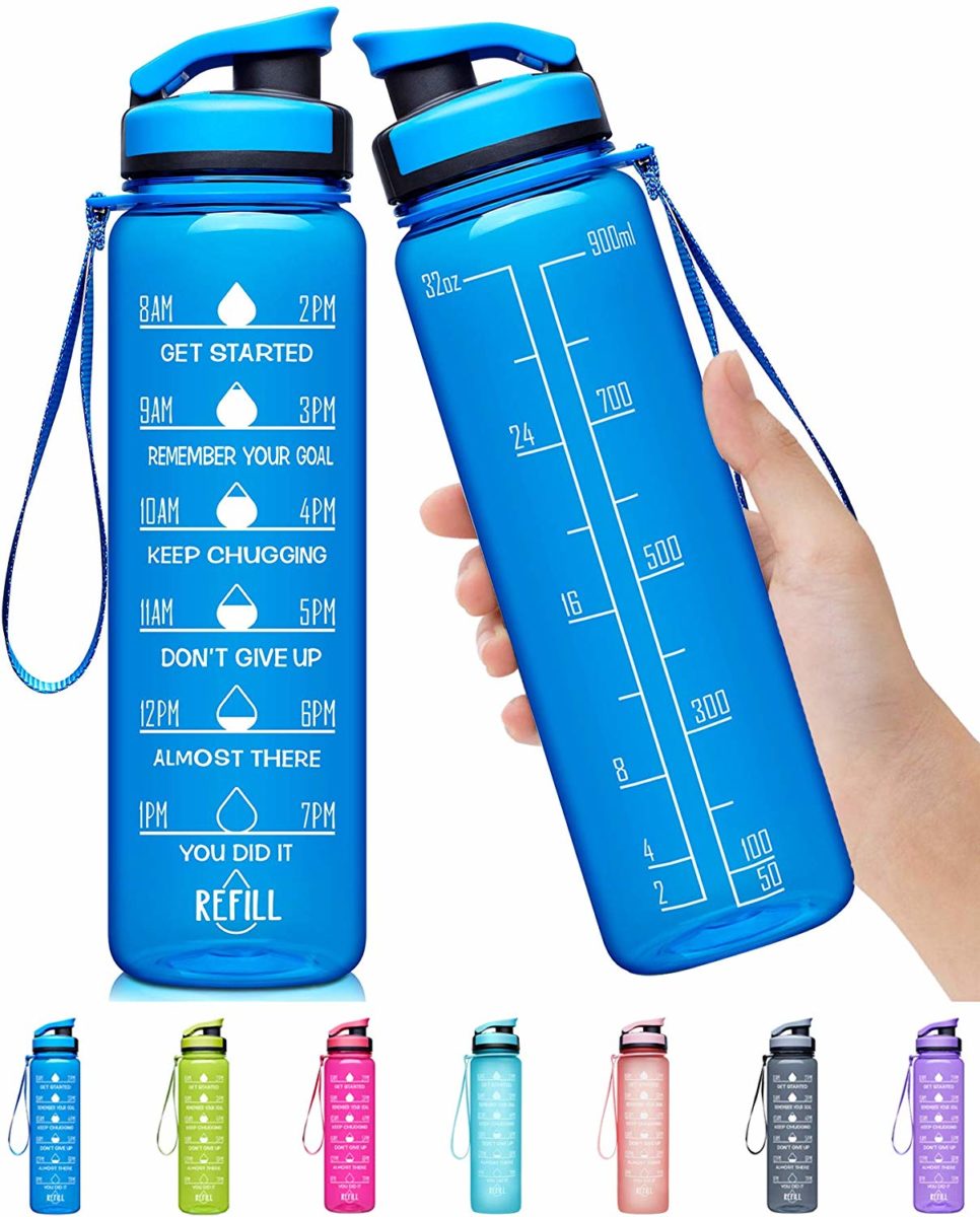 14 Best Water Bottle with Time Markings