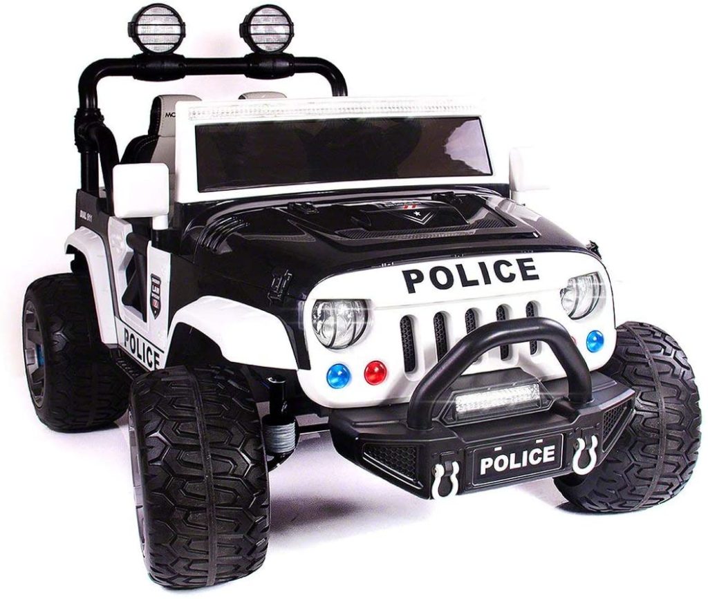 police power wheels 2 seater