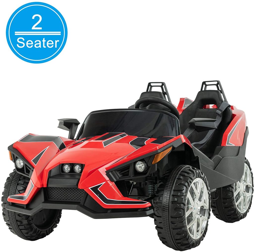 4 seater ride on car with parental remote control