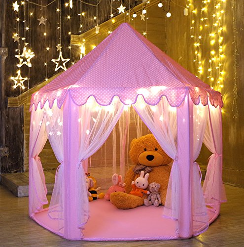 Image of Monobeach Princess Tent Present for 4 Year Old Girl